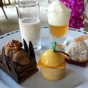 Gluten-free desserts from The Lobby at The Peninsula Bangkok
